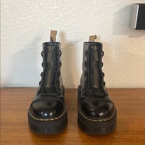 Dr. Martens Black Platform Boots